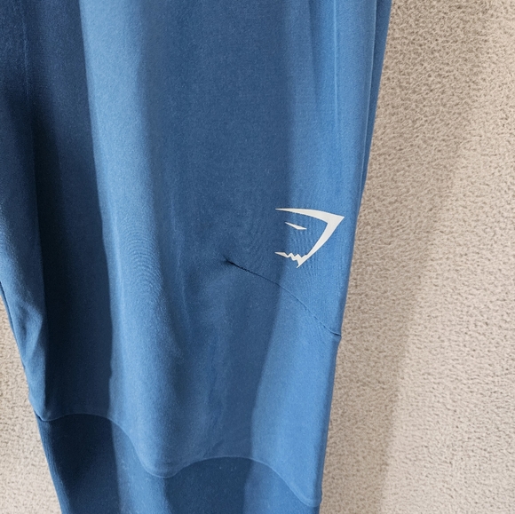 GymShark Athletic Fit Running Training Pants Womens Medium Teal - Picture 2 of 10